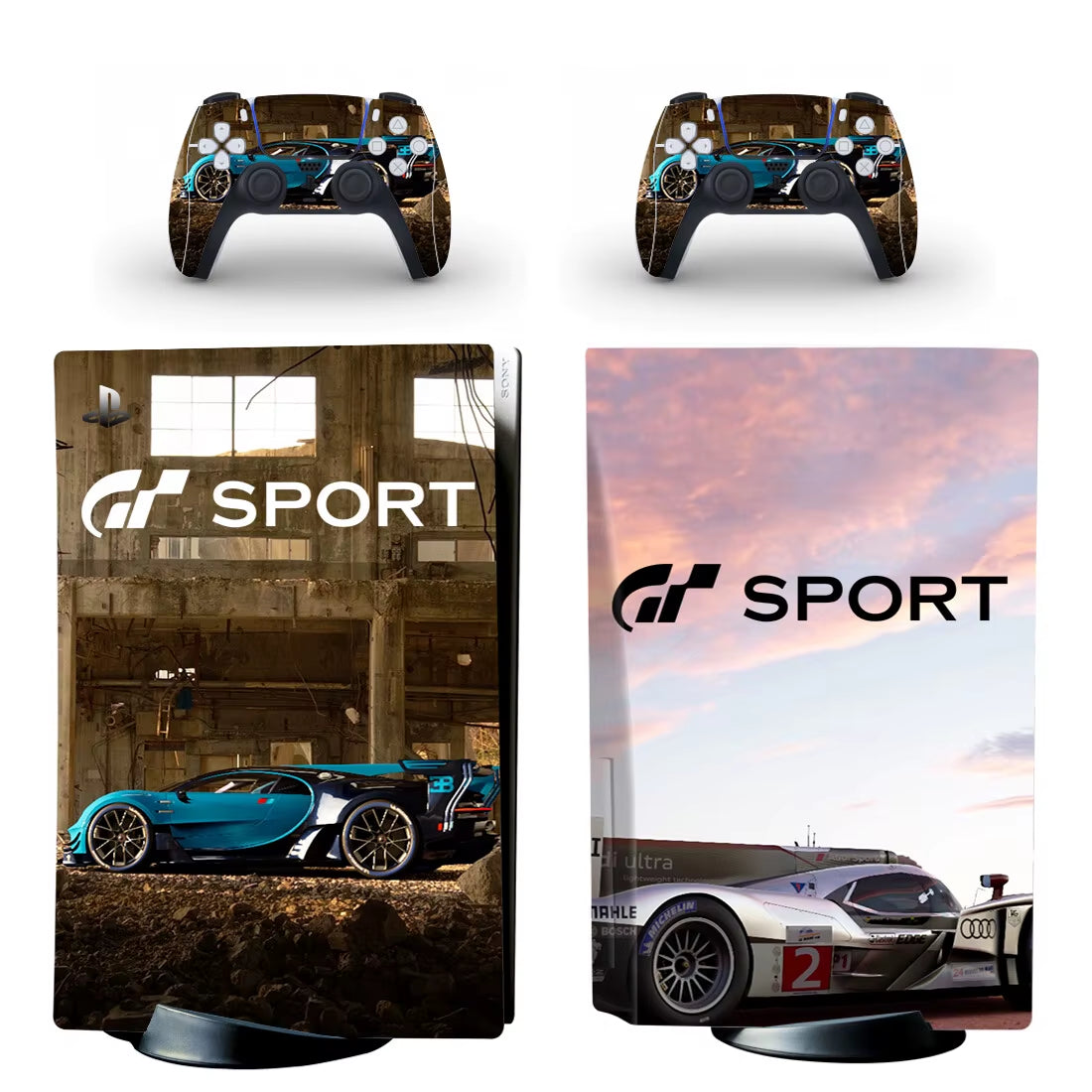 Gran Turismo GT Sport PS5 Disc Skin Sticker Protector Decal Cover for Console Controller PS5 Disk Skin Sticker Vinyl