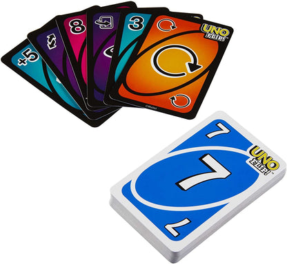 UNO Flip! Card Game for Kids, Adults & Family Night with Double-Sided Cards in Collectible Storage Tin (Amazon Exclusive)