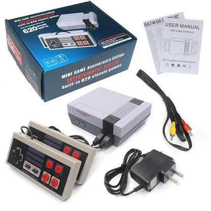 New Retro Games Consoles, Mini Classic Game Console, Build in 620 Classic or 300 Classic Andldealsurprising Gift Forvalentine/Birthday/Thanksgiving/Christmas Day Child Old-School Memory