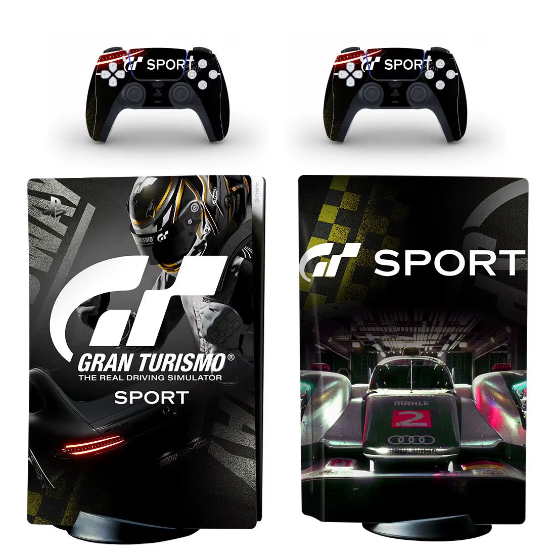 Gran Turismo GT Sport PS5 Disc Skin Sticker Protector Decal Cover for Console Controller PS5 Disk Skin Sticker Vinyl