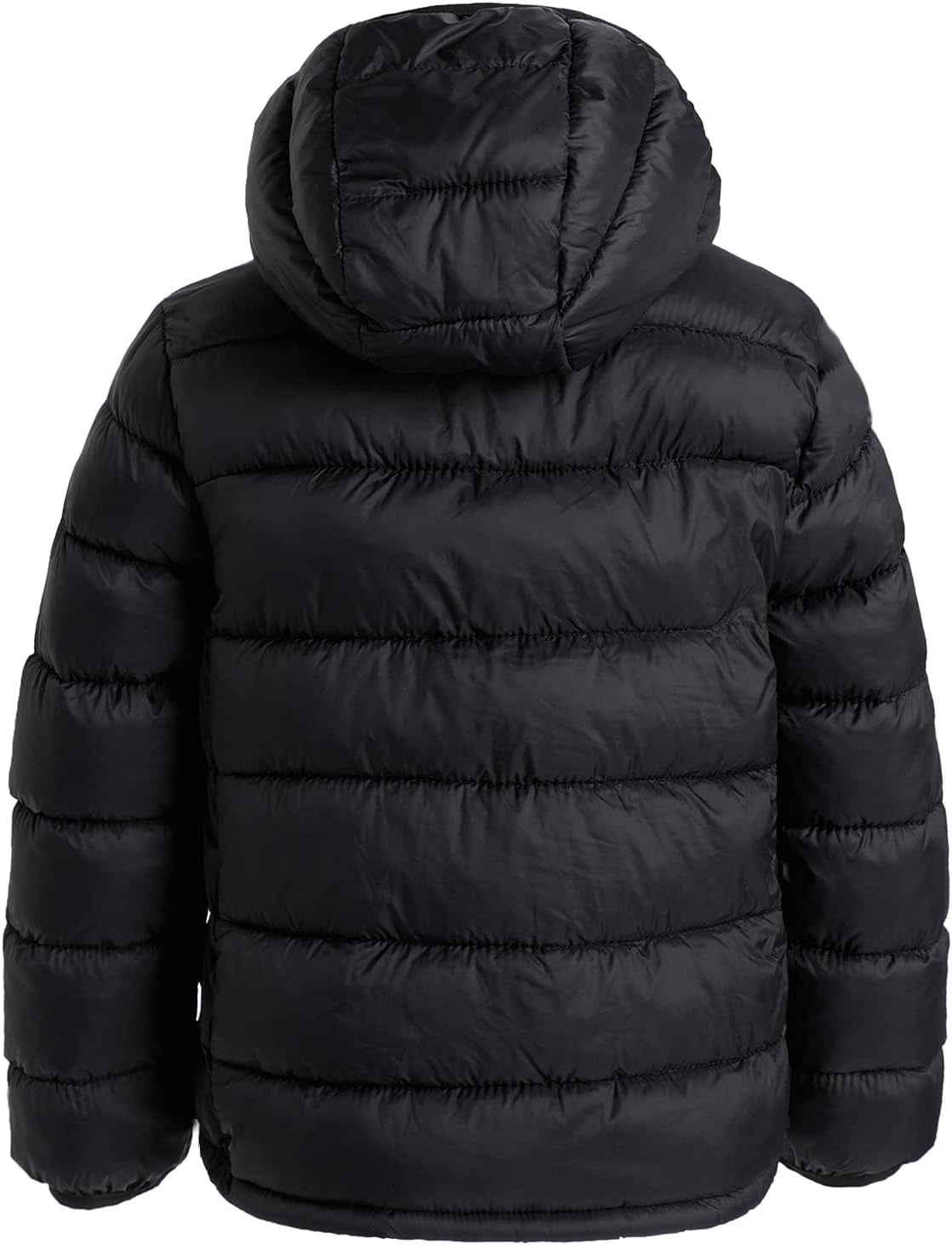 Hooded Puffer Jackets for Boys and Girls – Lightweight and Packable – Autumn and Winter Coat, Warm and Comfy