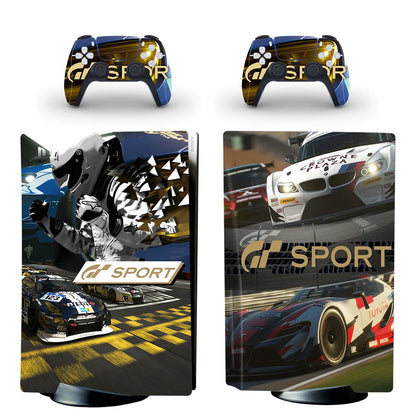 Gran Turismo GT Sport PS5 Disc Skin Sticker Protector Decal Cover for Console Controller PS5 Disk Skin Sticker Vinyl