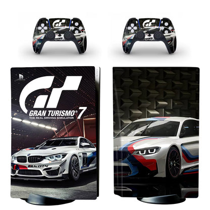 Gran Turismo GT Sport PS5 Disc Skin Sticker Protector Decal Cover for Console Controller PS5 Disk Skin Sticker Vinyl